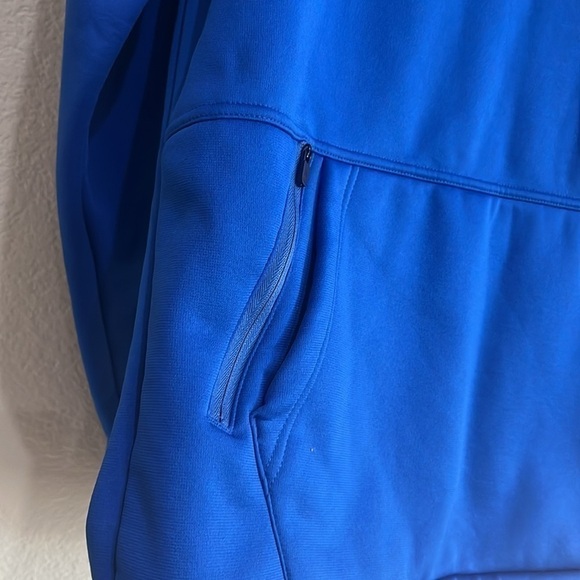 Solaris Men’s Pullover Blue Hoodie Size M Slim Kangaroo pocket - Picture 7 of 7